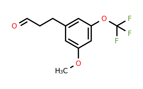 1261854-58-3 | 3-(3'-Methoxy-5'-(trifluoromethoxy)phenyl)propionaldehyde