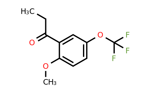 1261854-62-9 | 2'-Methoxy-5'-(trifluoromethoxy)propiophenone