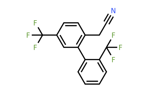 1261854-84-5 | 5,2'-Bis(trifluoromethyl)biphenyl-2-acetonitrile