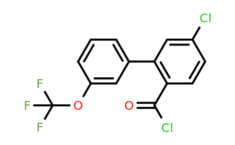 1261854-90-3 | 5-Chloro-3'-(trifluoromethoxy)biphenyl-2-carbonyl chloride