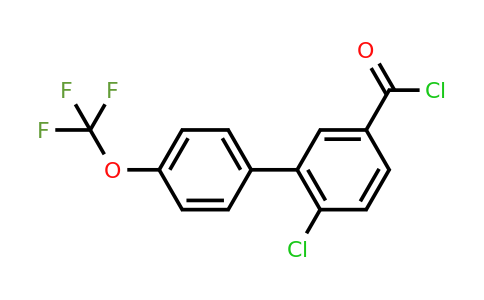 1261854-91-4 | 6-Chloro-4'-(trifluoromethoxy)biphenyl-3-carbonyl chloride