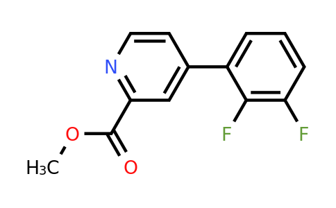 1261855-03-1 | Methyl 4-(2,3-difluorophenyl)picolinate