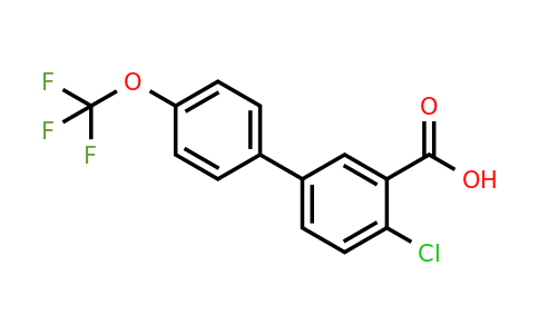 1261855-06-4 | 4-Chloro-4'-(trifluoromethoxy)biphenyl-3-carboxylic acid
