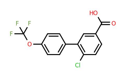 1261855-17-7 | 6-Chloro-4'-(trifluoromethoxy)biphenyl-3-carboxylic acid