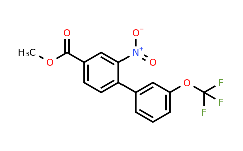 1261855-74-6 | Methyl 2-nitro-3'-(trifluoromethoxy)biphenyl-4-carboxylate