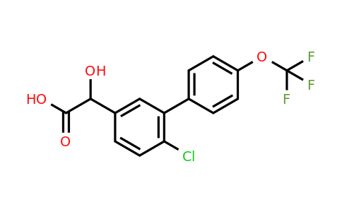 1261856-04-5 | (6-Chloro-4'-(trifluoromethoxy)biphenyl-3-yl)-hydroxyacetic acid