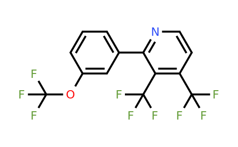 1261856-06-7 | 3,4-Bis(trifluoromethyl)-2-(3-(trifluoromethoxy)phenyl)pyridine