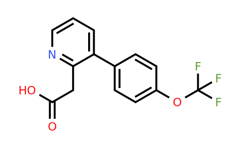 1261856-07-8 | 3-(4-(Trifluoromethoxy)phenyl)pyridine-2-acetic acid