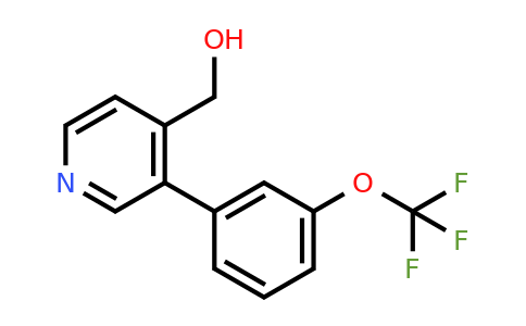 1261856-22-7 | 3-(3-(Trifluoromethoxy)phenyl)pyridine-4-methanol
