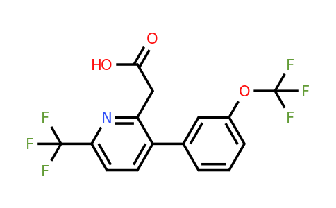 1261856-47-6 | 3-(3-(Trifluoromethoxy)phenyl)-6-(trifluoromethyl)pyridine-2-acetic acid