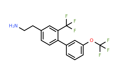 1261857-17-3 | 3'-(Trifluoromethoxy)-2-(trifluoromethyl)biphenyl-4-ethylamine