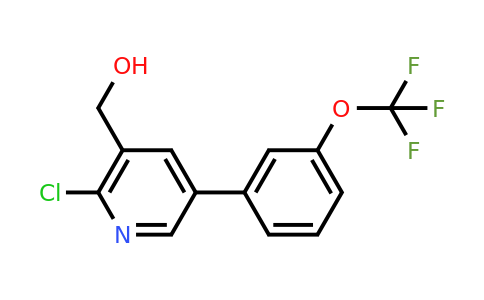 1261857-21-9 | 2-Chloro-5-(3-(trifluoromethoxy)phenyl)pyridine-3-methanol
