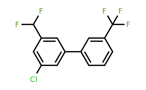 1261857-37-7 | 5-Chloro-3-(difluoromethyl)-3'-(trifluoromethyl)biphenyl