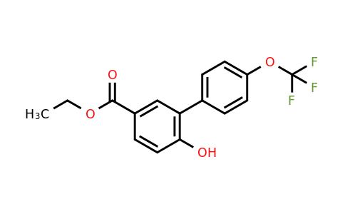 1261857-64-0 | Ethyl 6-hydroxy-4'-(trifluoromethoxy)biphenyl-3-carboxylate