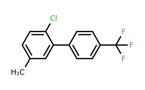 1261857-65-1 | 2-Chloro-5-methyl-4'-(trifluoromethyl)biphenyl