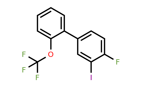 1261858-01-8 | 4-Fluoro-3-iodo-2'-(trifluoromethoxy)biphenyl