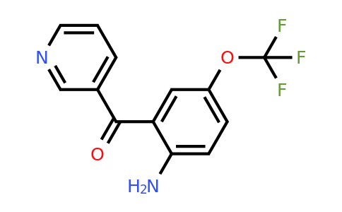 1261858-04-1 | 3-(2-Amino-5-(trifluoromethoxy)benzoyl)pyridine