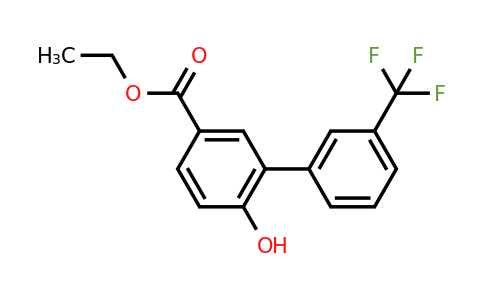 1261858-18-7 | 6-Hydroxy-3'-(trifluoromethyl)biphenyl-3-carboxylic acid ethyl ester