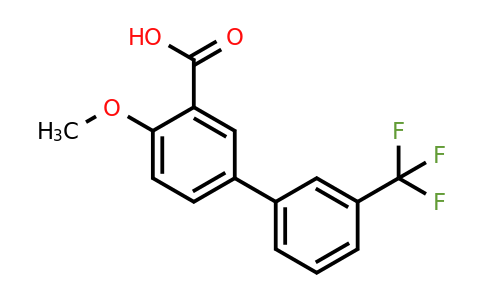 1261858-36-9 | 4-Methoxy-3'-(trifluoromethyl)biphenyl-3-carboxylic acid
