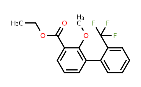 1261858-40-5 | 2-Methoxy-2'-(trifluoromethyl)biphenyl-3-carboxylic acid ethyl ester