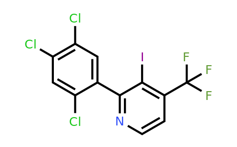 1261858-91-6 | 3-Iodo-2-(2,4,5-trichlorophenyl)-4-(trifluoromethyl)pyridine