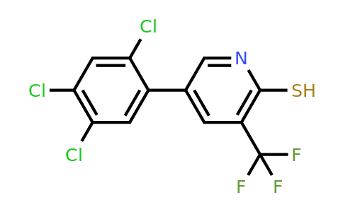 1261858-96-1 | 2-Mercapto-5-(2,4,5-trichlorophenyl)-3-(trifluoromethyl)pyridine