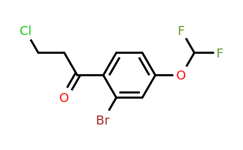 1261859-01-1 | 2'-Bromo-3-chloro-4'-(difluoromethoxy)propiophenone