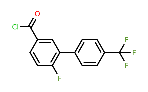 1261859-11-3 | 6-Fluoro-4'-(trifluoromethyl)biphenyl-3-carbonyl chloride