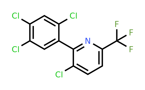 1261859-49-7 | 3-Chloro-2-(2,4,5-trichlorophenyl)-6-(trifluoromethyl)pyridine