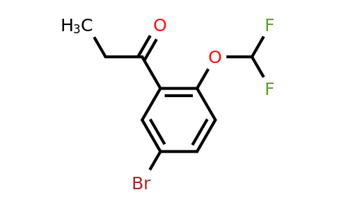 1261859-70-4 | 5'-Bromo-2'-(difluoromethoxy)propiophenone
