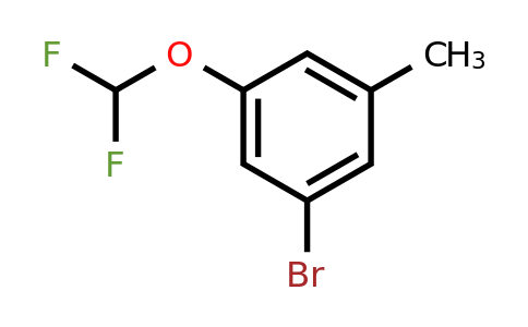 1261859-71-5 | 3-Bromo-5-(difluoromethoxy)toluene