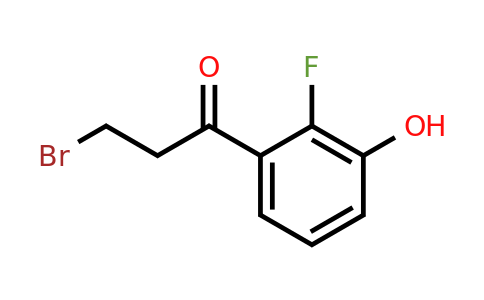 1261860-05-2 | 3-Bromo-2'-fluoro-3'-hydroxypropiophenone