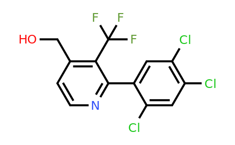 1261860-56-3 | 2-(2,4,5-Trichlorophenyl)-3-(trifluoromethyl)pyridine-4-methanol