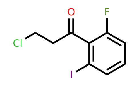 1261860-72-3 | 3-Chloro-2'-fluoro-6'-iodopropiophenone