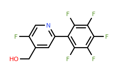 5-Fluoro-2-(perfluorophenyl)pyridine-4-methanol