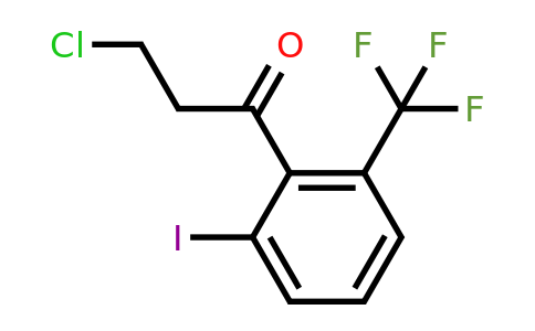 1261861-25-9 | 3-Chloro-2'-iodo-6'-(trifluoromethyl)propiophenone