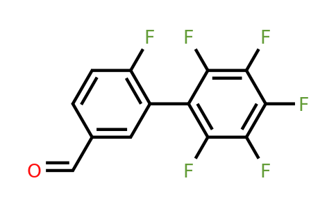 1261861-27-1 | 6,2',3',4',5',6'-Hexafluorobiphenyl-3-carboxaldehyde