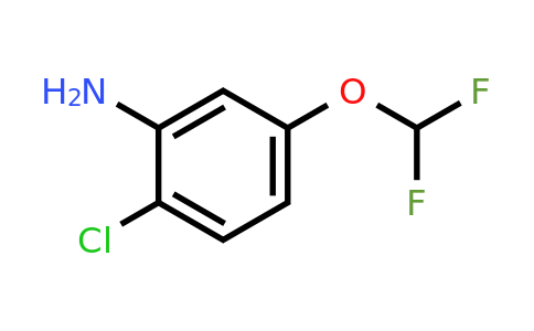 1261861-43-1 | 2-Chloro-5-(difluoromethoxy)aniline