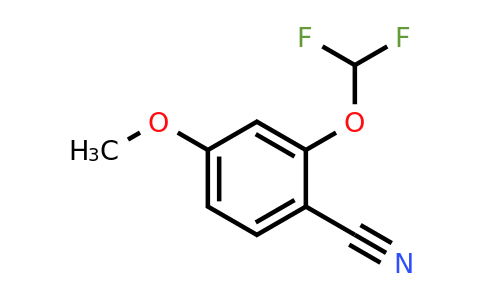 1261861-73-7 | 4-Cyano-3-(difluoromethoxy)anisole