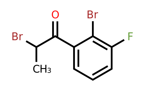 1261862-19-4 | 2,2'-Dibromo-3'-fluoropropiophenone
