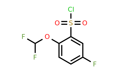 1261862-25-2 | 2-(Difluoromethoxy)-5-fluorobenzenesulfonyl chloride