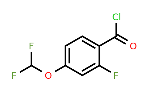 1261862-26-3 | 4-(Difluoromethoxy)-2-fluorobenzoyl chloride