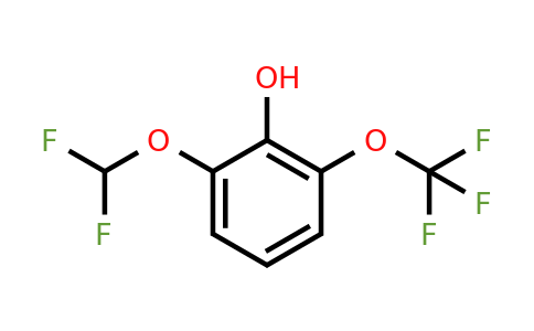 1261862-29-6 | 2-(Difluoromethoxy)-6-(trifluoromethoxy)phenol