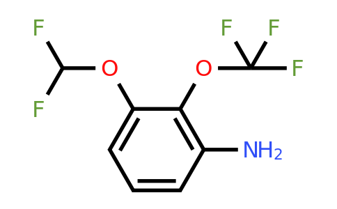 1261862-31-0 | 3-(Difluoromethoxy)-2-(trifluoromethoxy)benzenamine