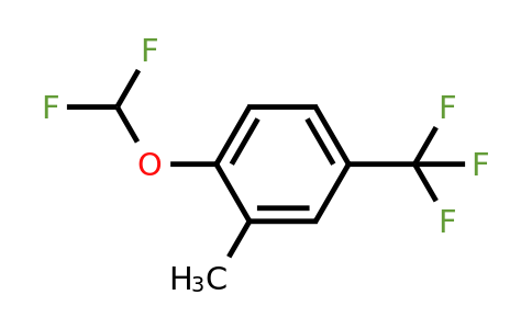 1261862-35-4 | 2-(Difluoromethoxy)-5-(trifluoromethyl)toluene