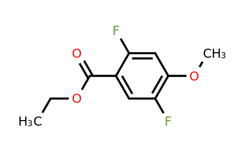 1261862-39-8 | Ethyl 2,5-difluoro-4-methoxybenzoate