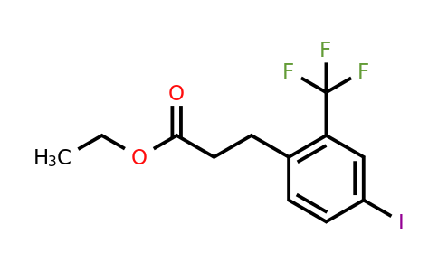 1261862-65-0 | Ethyl 3-(4'-iodo-2'-(trifluoromethyl)phenyl)propionate