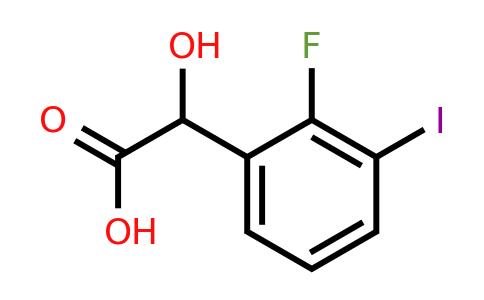 1261862-93-4 | 2-Fluoro-3-iodomandelic acid