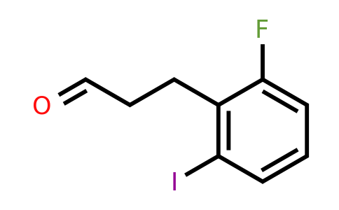 1261862-96-7 | 3-(2'-Fluoro-6'-iodophenyl)propionaldehyde
