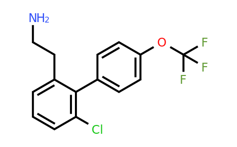 1261863-33-5 | 6-Chloro-4'-(trifluoromethoxy)biphenyl-2-ethylamine
